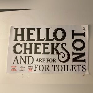 Wall Sticker Set - Coffee and 6 sheets of these